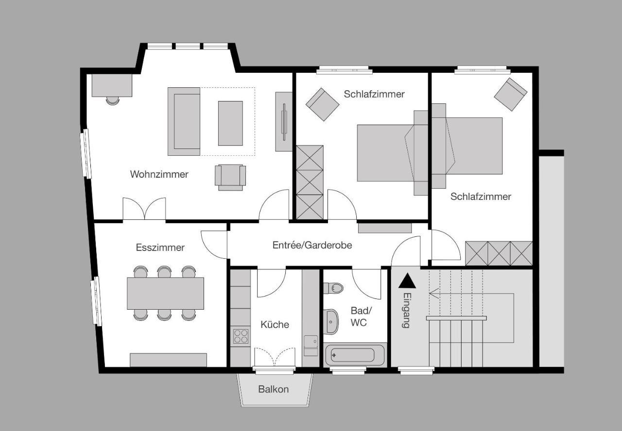 City Stay Furnished Apartments - Fasenstaubstrasse Szafuza Zewnętrze zdjęcie